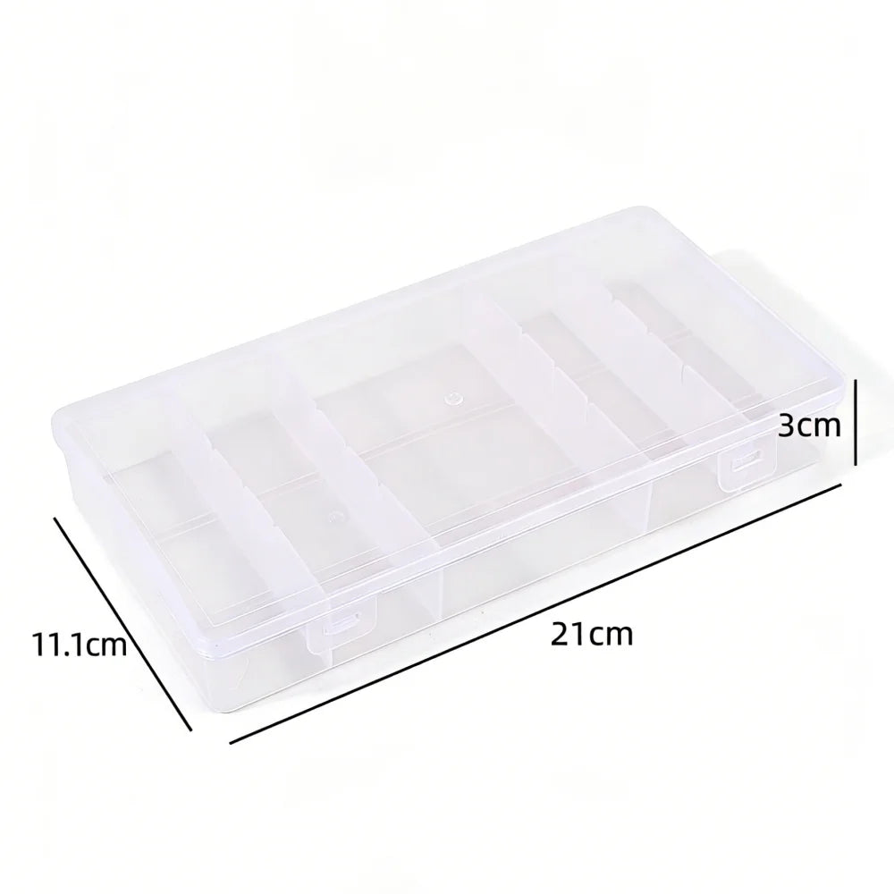 Lashelier 5-Compartment Lash Tool Organizer with Lid