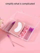 Lashelier 5-Compartment Lash Tool Organizer with Lid