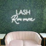 Lashelier Custom Lash Room Neon Wall Sign