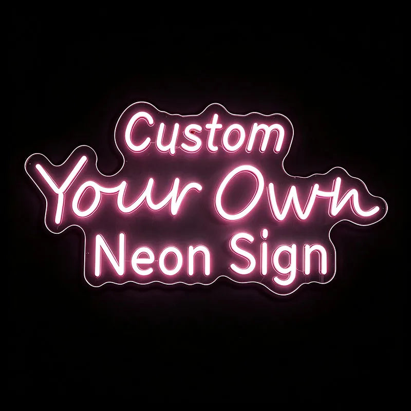 Lashelier Custom 3-Line LED Neon Sign