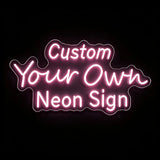 Lashelier Custom 3-Line LED Neon Sign