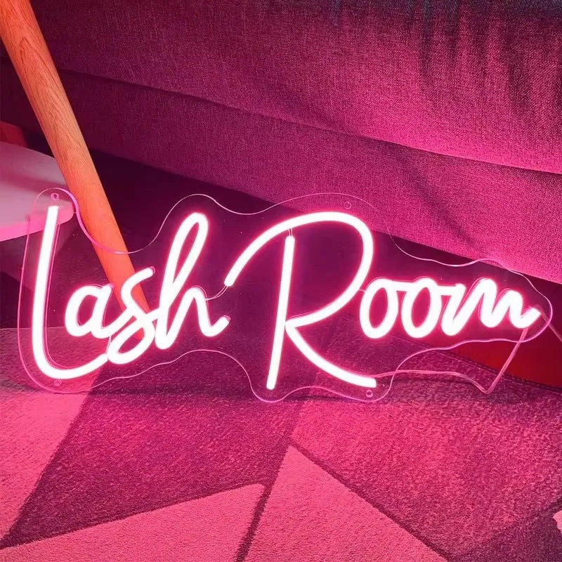 Lashelier Lash Room LED Neon Wall Sign