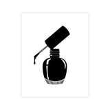 Lashelier Minimal Eyelash Canvas Wall Print