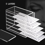 Lashelier 5-Layer Acrylic Lash Storage Organizer