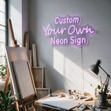 Lashelier Custom 3-Line LED Neon Sign