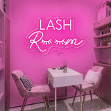 Lashelier Lash Room Pink Neon Wall Sign
