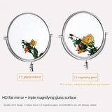 Lashelier Dual-Sided Magnifying Wall Mirror
