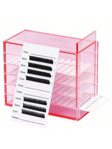 Lashelier 5-Layer Acrylic Lash Storage Organizer