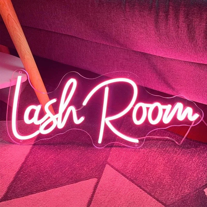 Lashelier Lash Room LED Neon Wall Sign