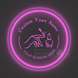 Lashelier Personalized Pink LED Neon Sign