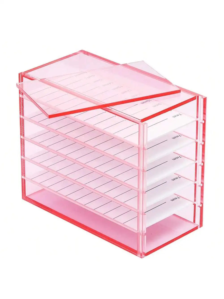 Lashelier 5-Layer Acrylic Lash Storage Organizer