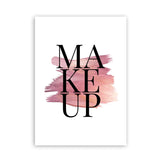 Lashelier Minimal Eyelash Canvas Wall Print