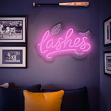 Lashelier Dimmable Lashes LED Neon Sign
