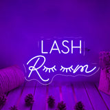 Lashelier Lash Room Pink Neon Wall Sign