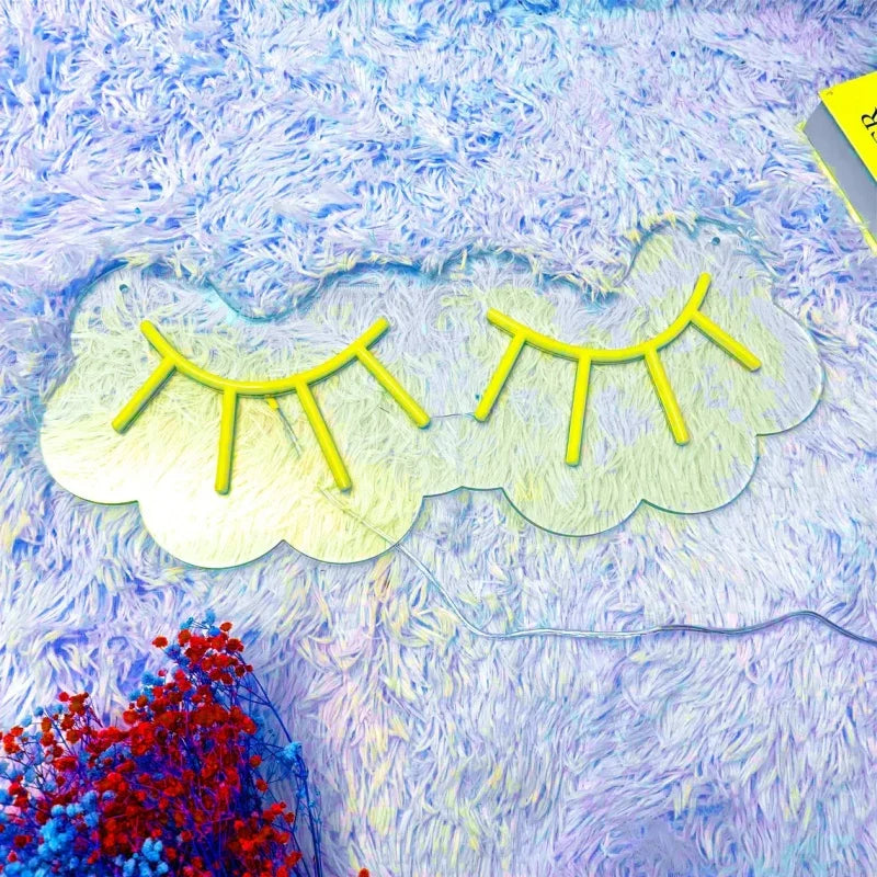 Lashelier Custom Eyelash LED Neon Sign