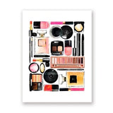 Lashelier Minimal Eyelash Canvas Wall Print