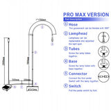 Lashelier Pro 10W UV Lash Curing Floor Lamp