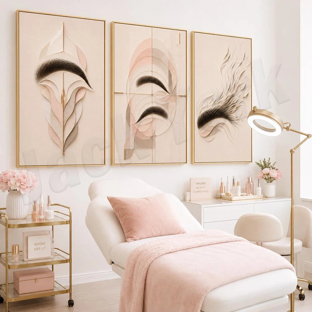 Lashelier Brow & Lash Art Poster Set
