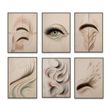 Lashelier Brow & Lash Art Poster Set