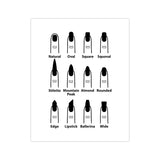 Lashelier Minimal Eyelash Canvas Wall Print