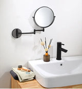 Lashelier Dual-Sided Magnifying Wall Mirror
