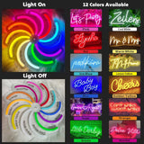 Lashelier Custom 3-Line LED Neon Sign