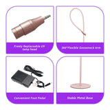 Lashelier Pro 10W UV Lash Curing Floor Lamp