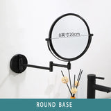 Lashelier Dual-Sided Magnifying Wall Mirror