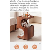 Lashelier Pro Rolling Beauty Trolley with Removable Shelves