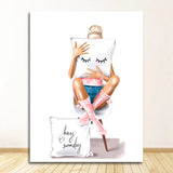 Lashelier Nordic Beauty & Lash Canvas Print