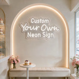 Lashelier Custom 3-Line LED Neon Sign