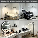 Lashelier Pro 40W Half-Moon Lash Light with Phone Holder
