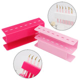 Lashelier 8-Slot Acrylic Lash Tweezer Stand