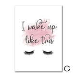 Lashelier Lash Extension Guide Canvas Wall Art