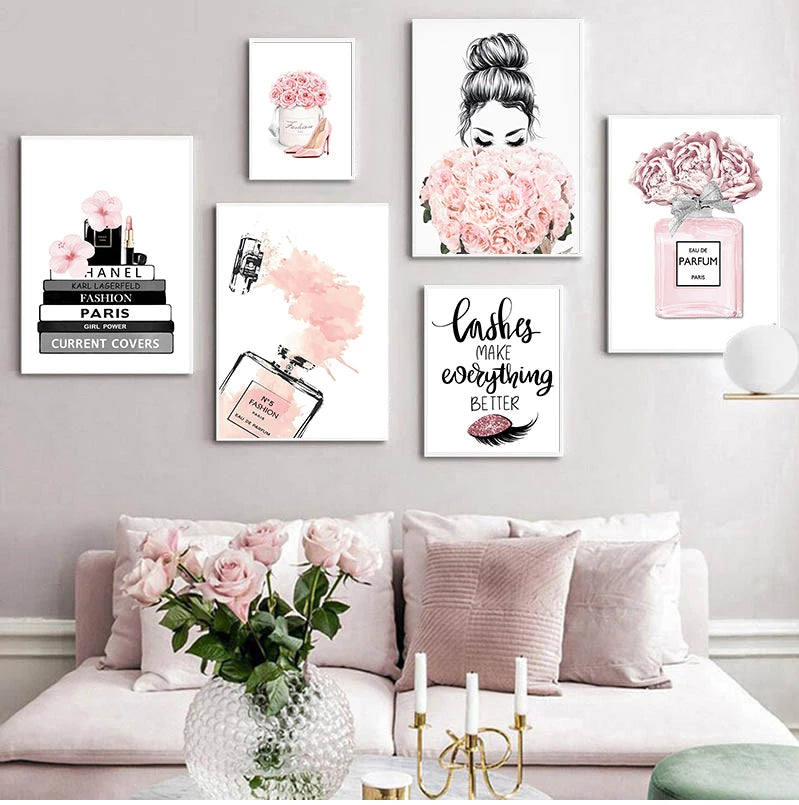 Lashelier Nordic Beauty & Lash Canvas Print