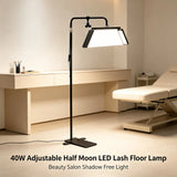Lashelier Pro 40W Half-Moon Lash Light with Phone Holder