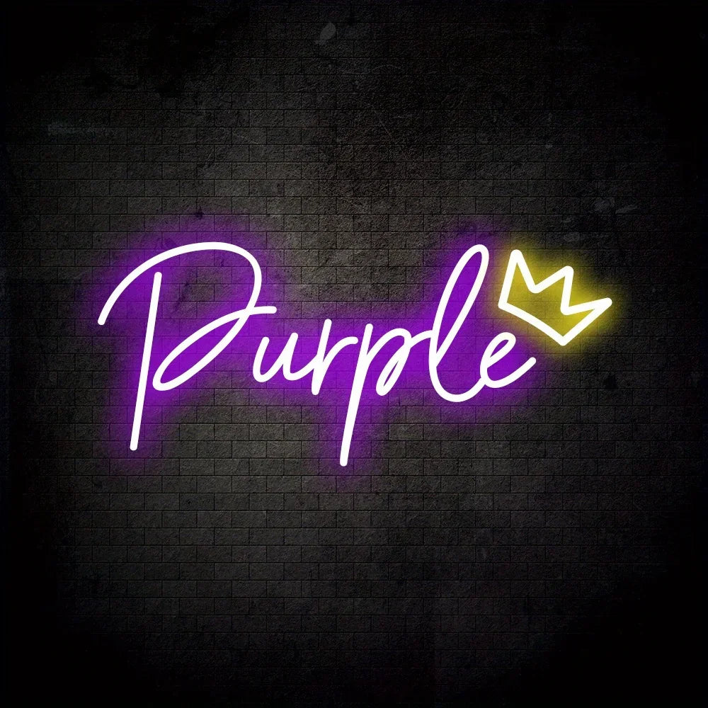 Lashelier Personalized LED Neon Name Sign