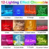 Lashelier Personalized Pink LED Neon Sign