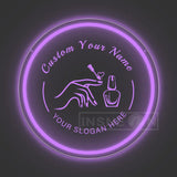 Lashelier Personalized Pink LED Neon Sign