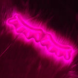 Lashelier Pink Eyelash LED Neon Wall Light