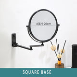 Lashelier Dual-Sided Magnifying Wall Mirror
