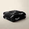 Digital Printed Eyelash Plush Blanket